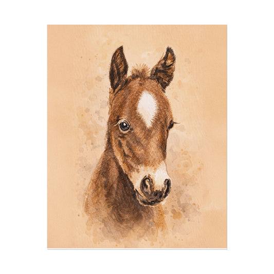 Star Colt Archival Paper Print