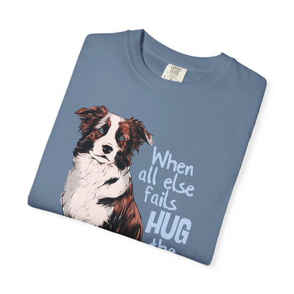 Australian Shepherd, Aussie Hug Unisex T-shirt