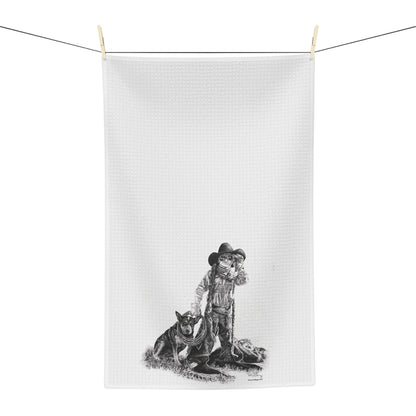 It's in the Jeans Microfiber Tea Towel