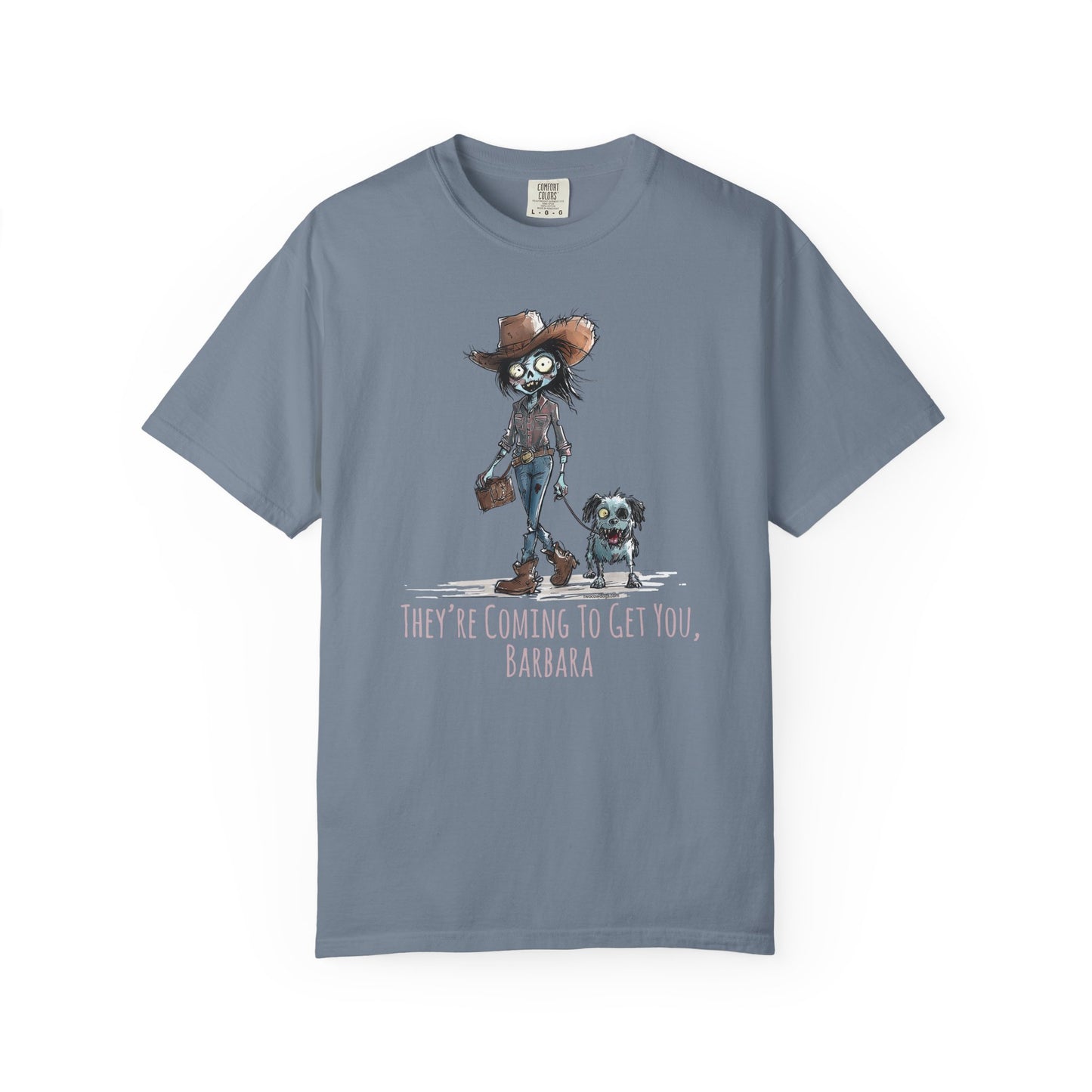 They’re Coming to Get You, Barbara – Zombie Cowgirl TShirt