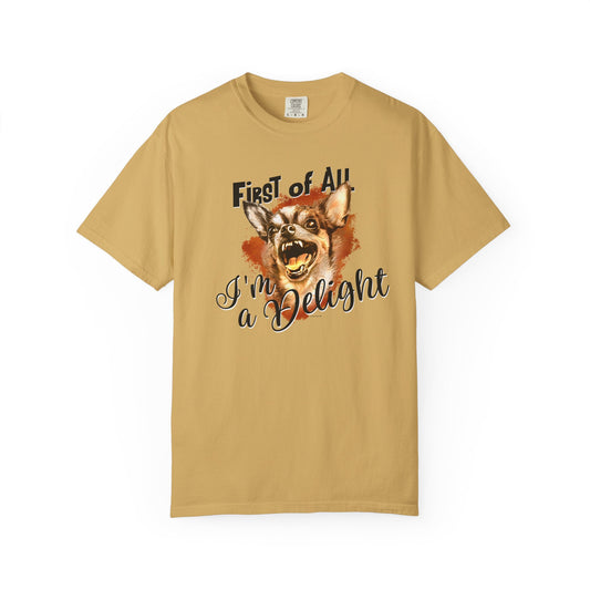 Chihuahua T-shirt - Unisex Garment-Dyed