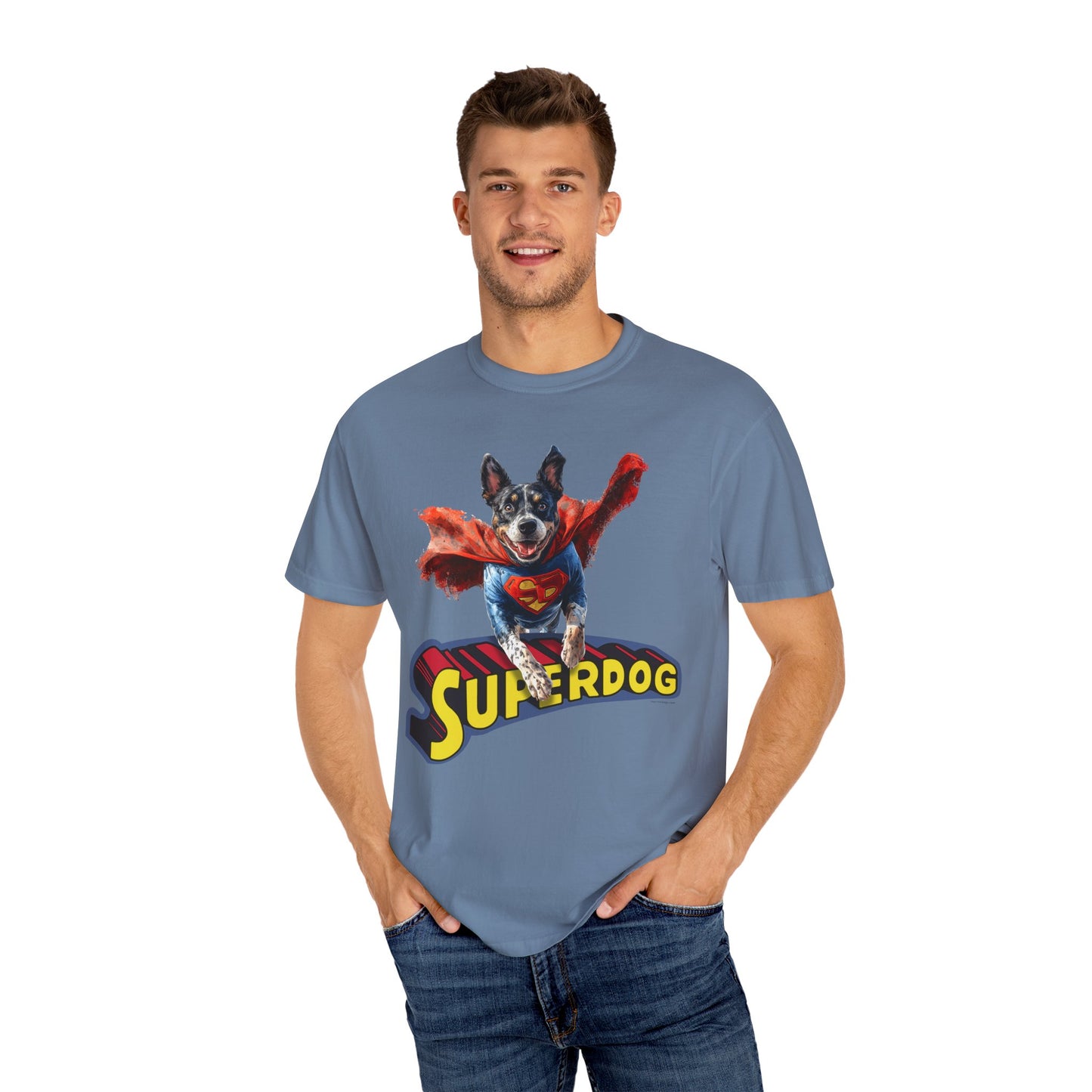 Super Dog Healer Garment-Dyed T-shirt