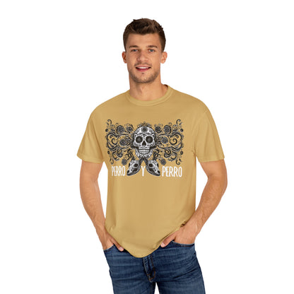 Perro y Perro T-Shirt, Dia De Los Muertos, Two Dogs