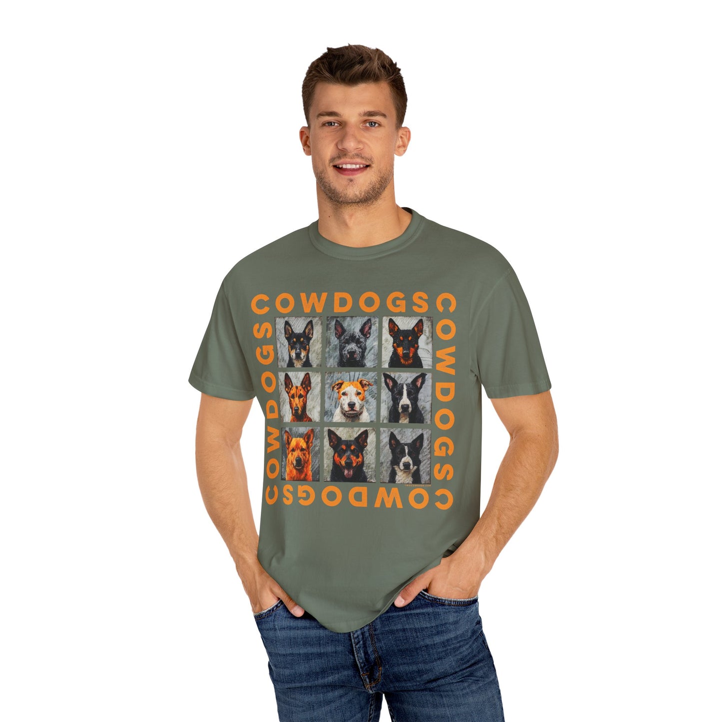 Super-Soft T-Shirt - 9 COWDOGS Print - Unisex