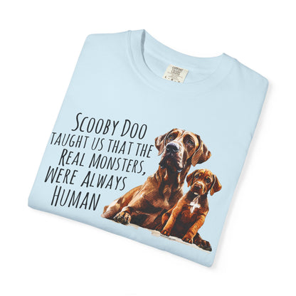 Scooby Scrappy Unisex Garment-Dyed T-shirt