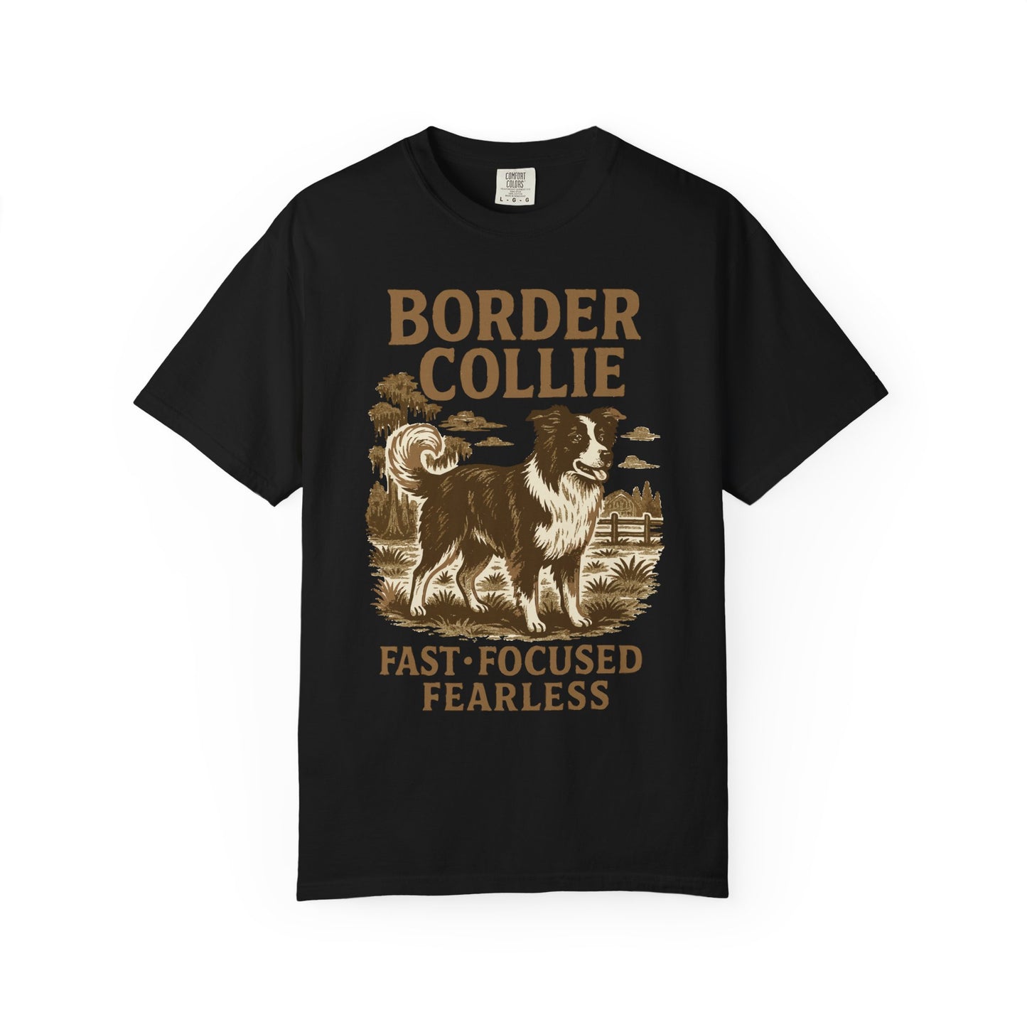 Border Collie T-Shirt - Western Style Ranch Dog Apparel