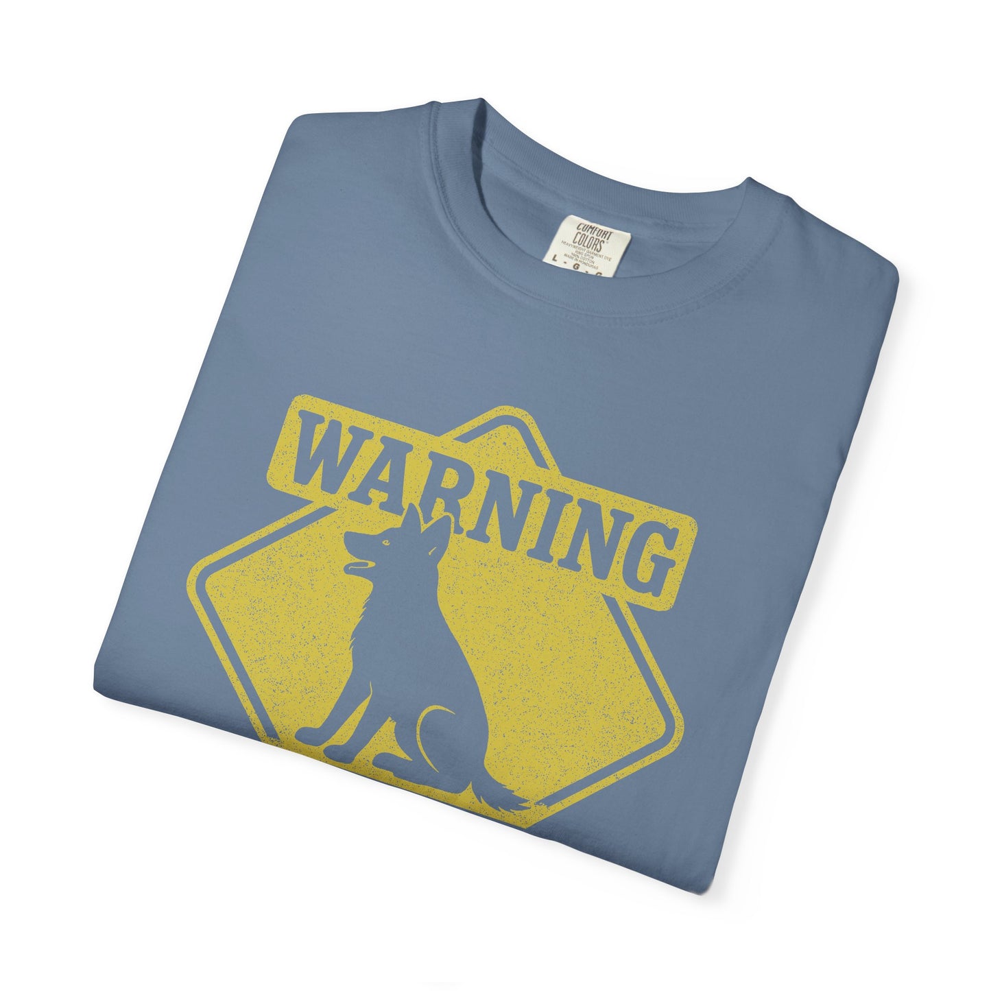 Dog Lover T-shirt - Warning: Easily Distracted by Dogs