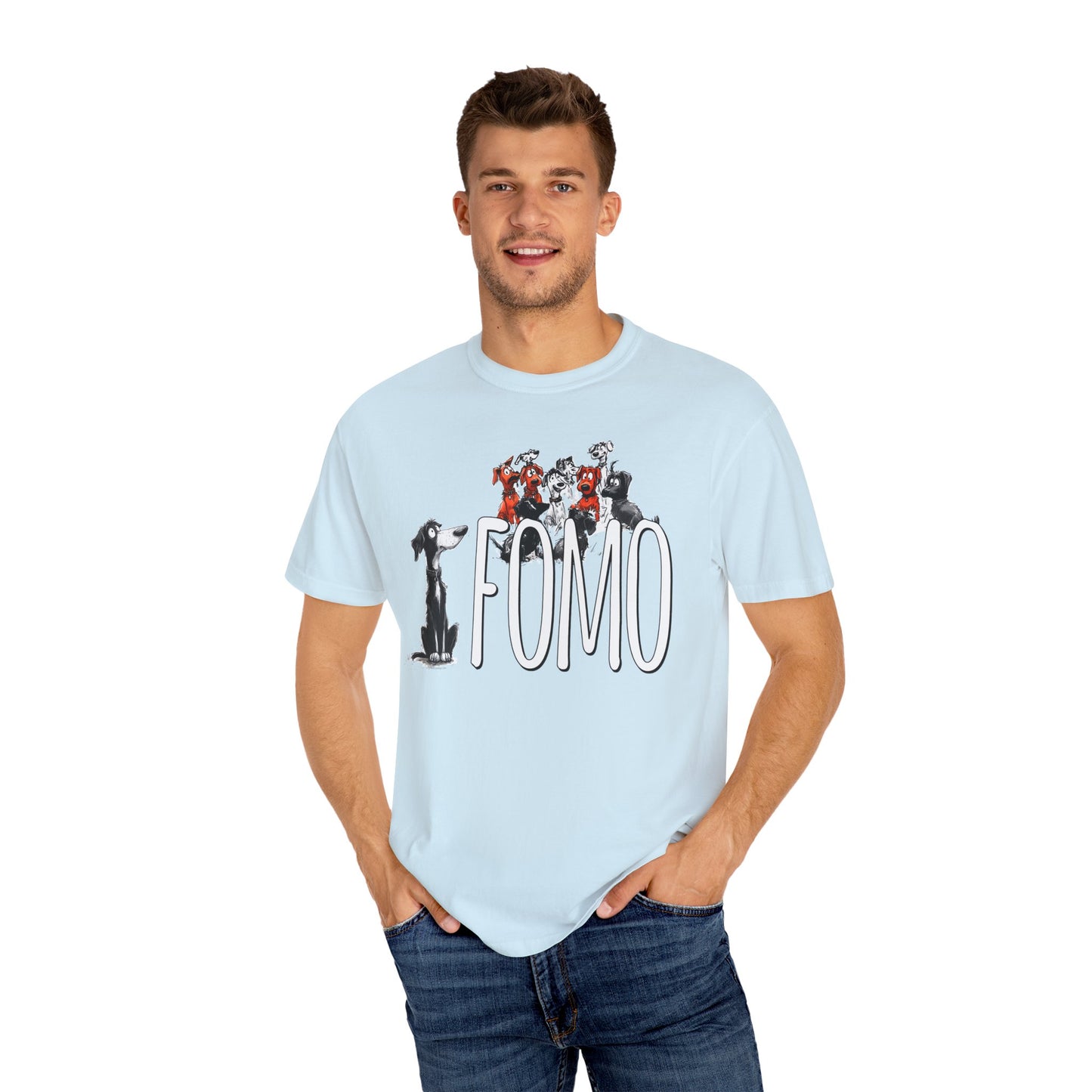 FOMO Funny Cowdog T-Shirt