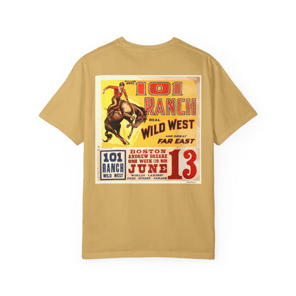 Vintage Wild West Rodeo T-Shirt, Front and Back