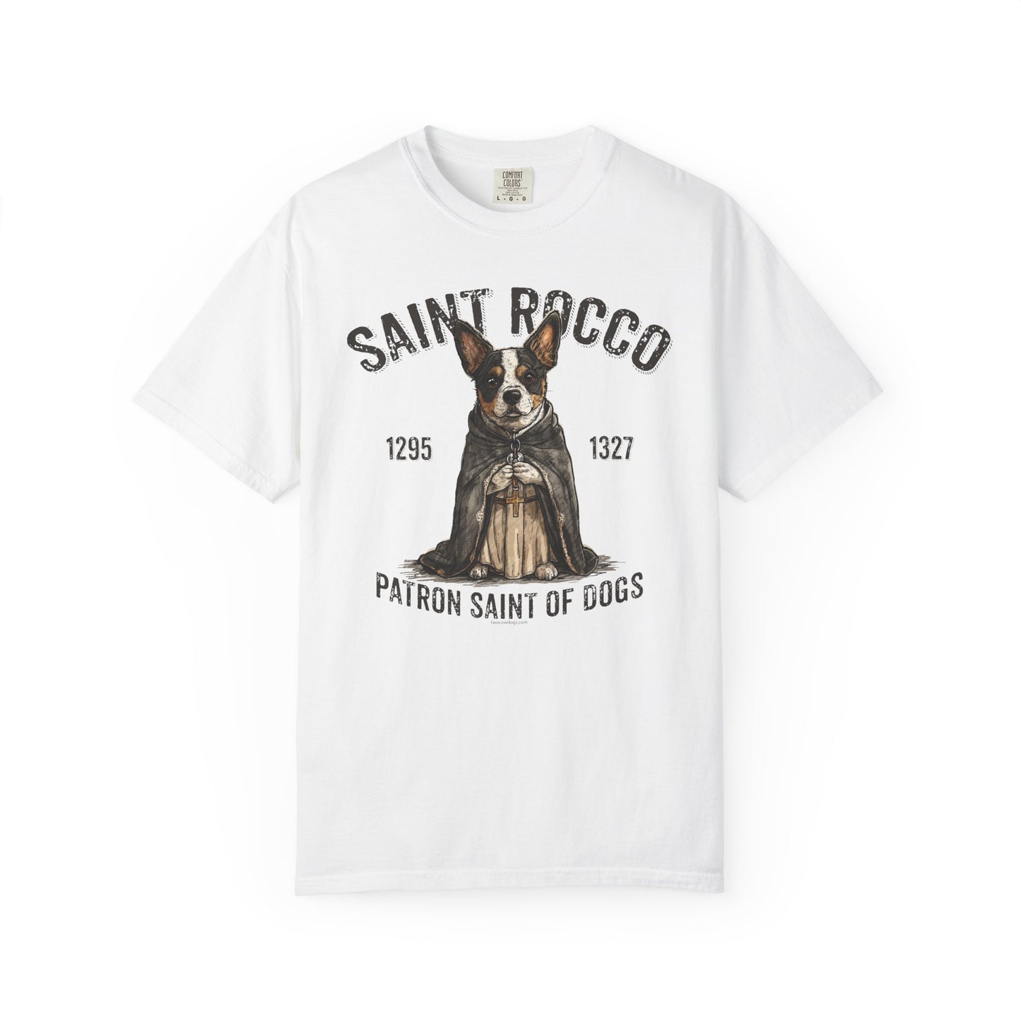 Saint Rocco Unisex T-Shirt - Patron Saint of Dogs and Dog Lovers