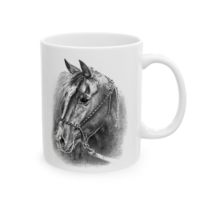 Quarter Horse "Tank"Ceramic Mug 11oz