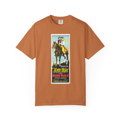 Tom Mix Unisex T-shirt, The Arizona Wildcat Design