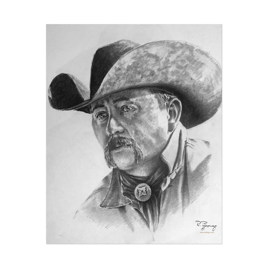 New Mexico Cowboy, Custom Print