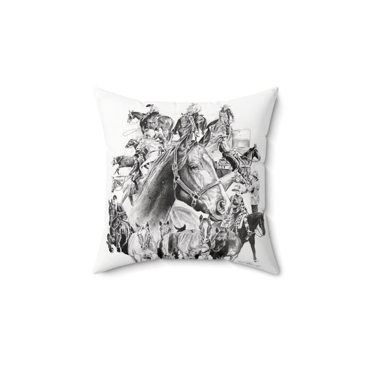 Quarter Horse Pillow