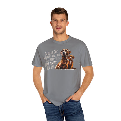 Scooby Scrappy Unisex Garment-Dyed T-shirt