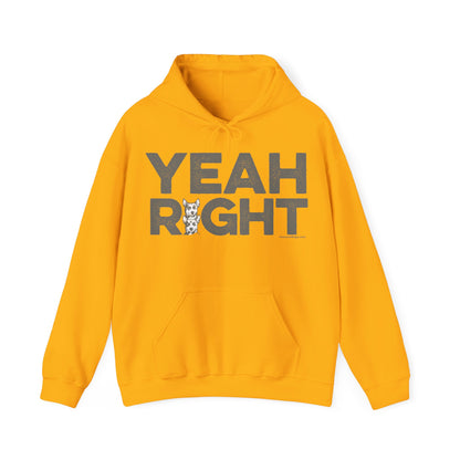 YEAH RIGHT, Heavy-Blend Hooded Sweatshirt