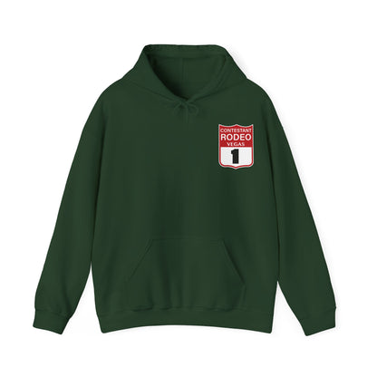 Vegas NFR Rodeo, Heavy-Blend Hooded Sweatshirt, National Finals Rodeo