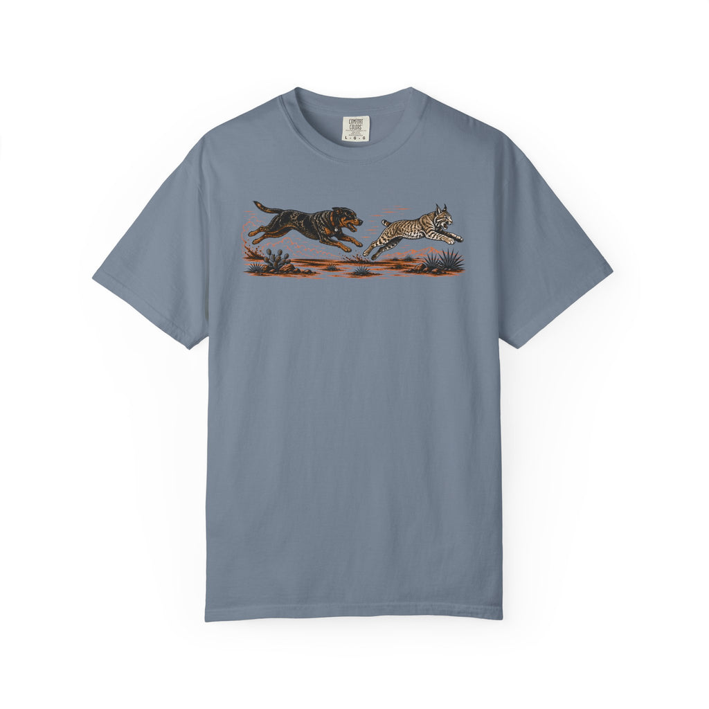 Cur with Bobcat T-Shirt