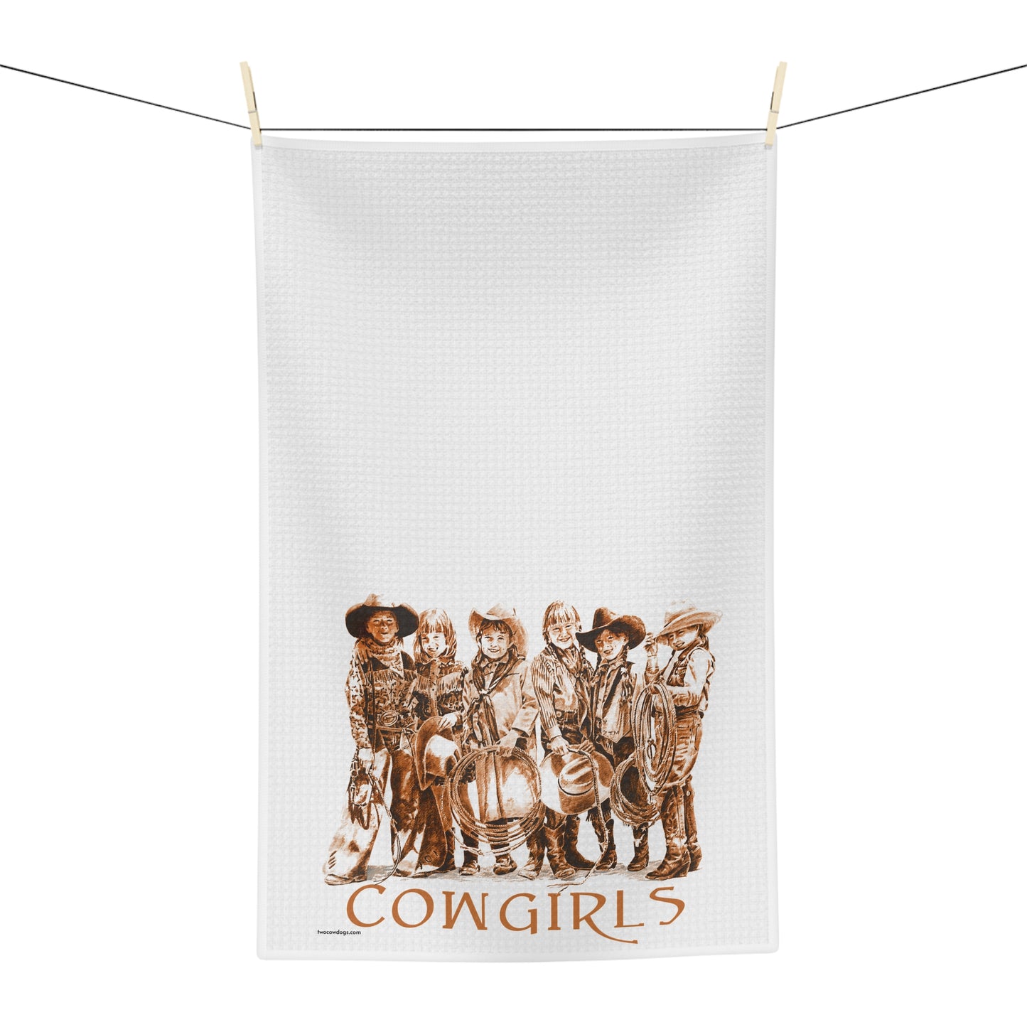 Hand Towel - Little Cowgirls Microfiber Hand Towel