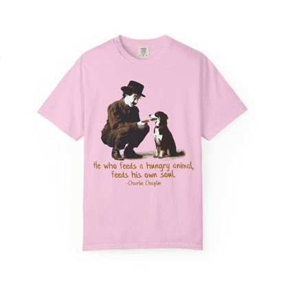 Vintage Chaplin Kindness Cowdog T-shirt