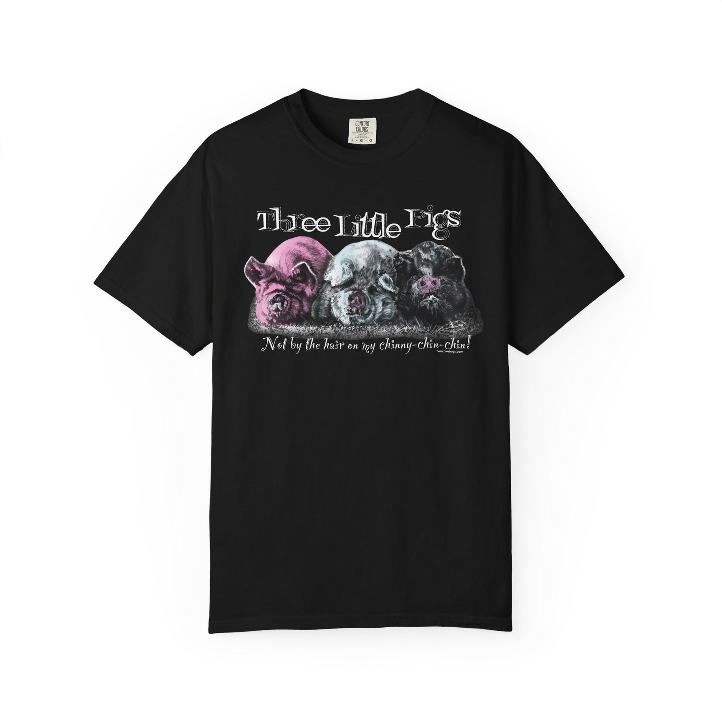 Three Little Pigs Garment-Dyed T-shirt