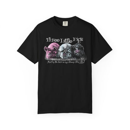 Three Little Pigs Garment-Dyed T-shirt