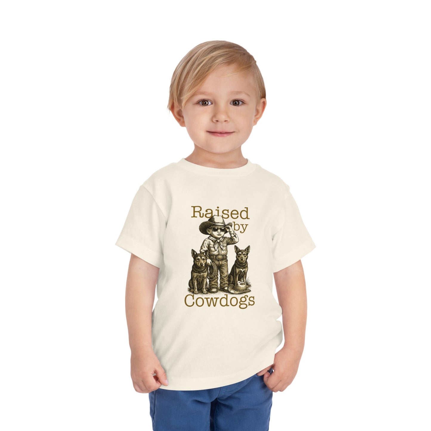 Raised by Cowdogs Boy Toddler TShirt