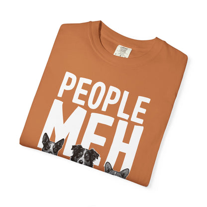 People? Meh T-shirt | Cowdog Illustration, Dog Lover Tee