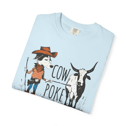 Cow Poke T-Shirt - Unisex Garment-Dyed