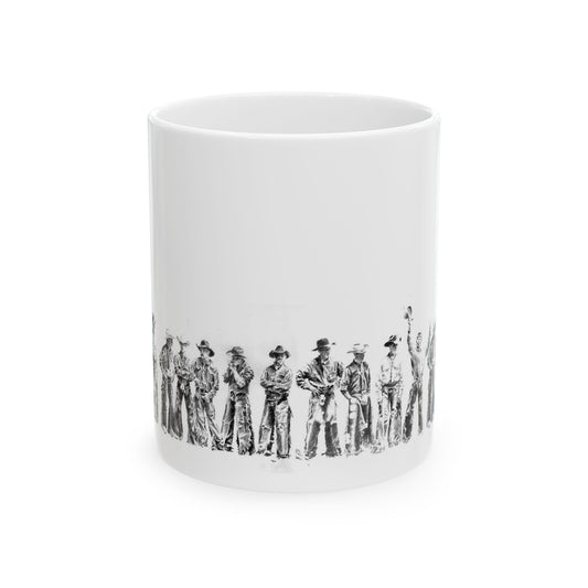 Cowboy Crew Wraparound Ceramic Mug — 11oz & 15oz