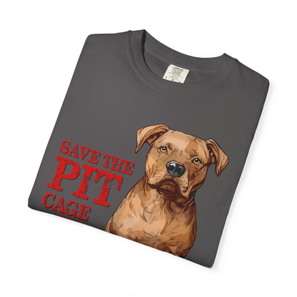 Save the Pit, Cage the Fighter T-Shirt
