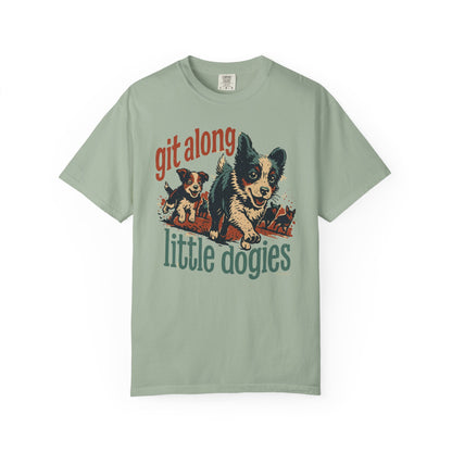 Git Along Little Dogies – Cowdog Pup TShirt