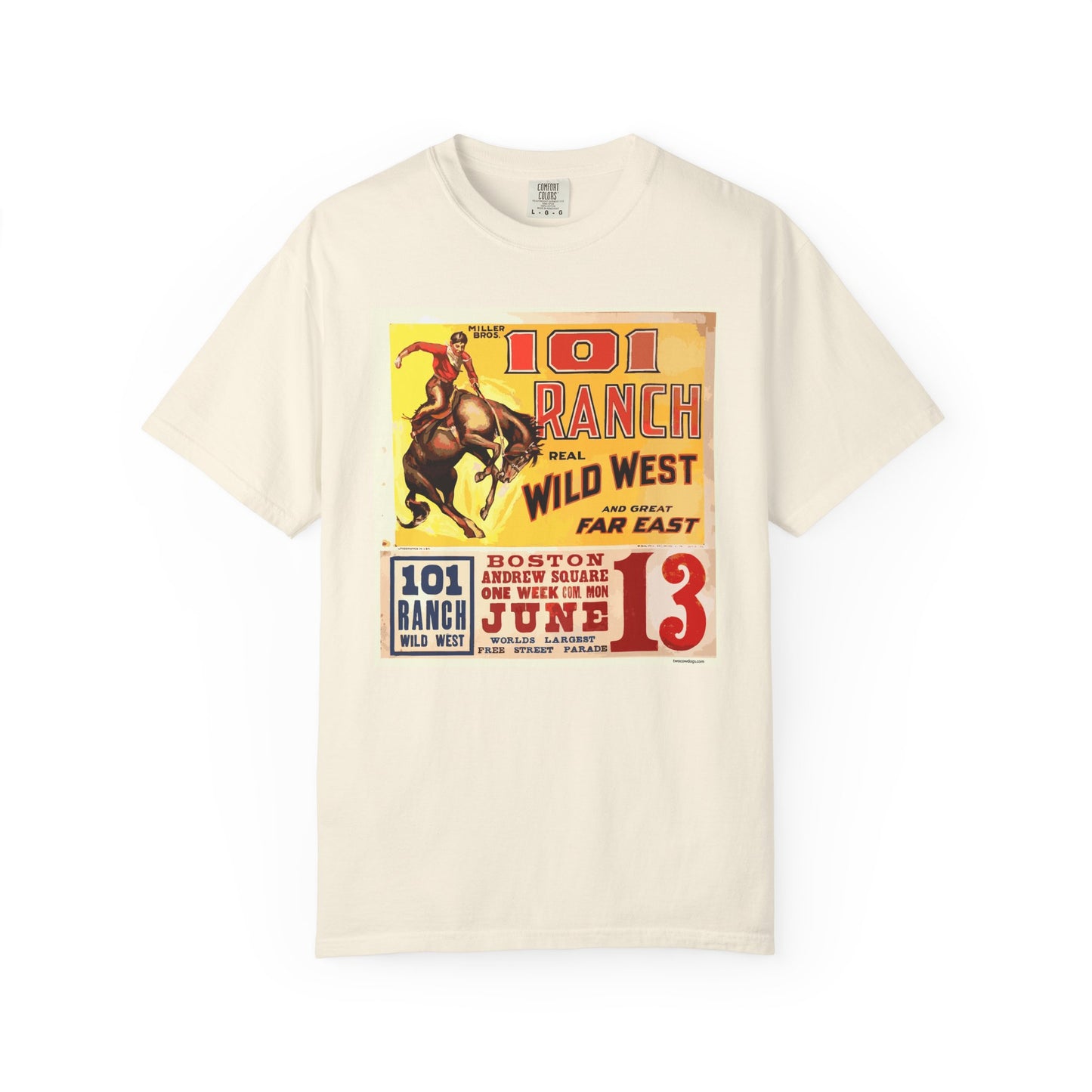 101 Rodeo T-Shirt - Unisex Garment-Dyed