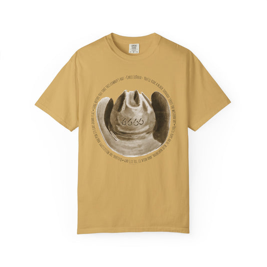 Unisex T-Shirt 6666 Cowboy Hat Design
