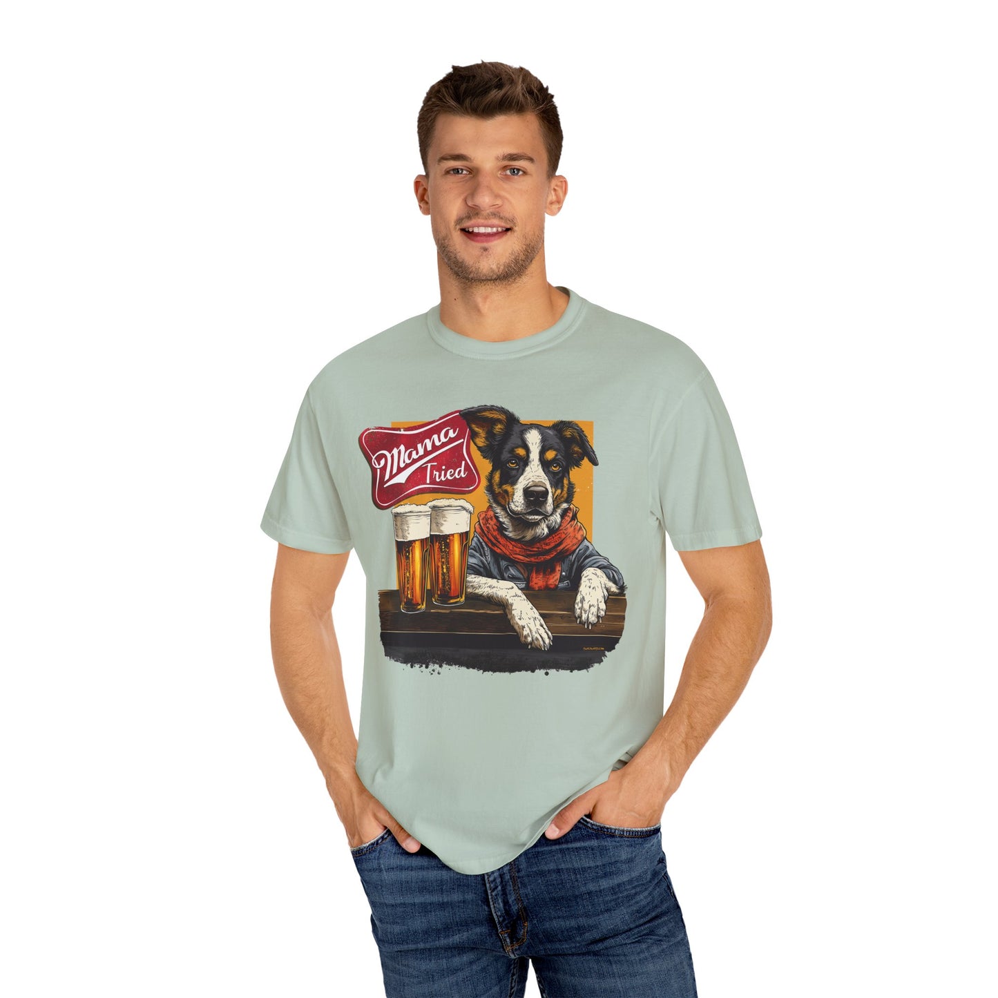 Cowdog Beer Drinker T-shirt