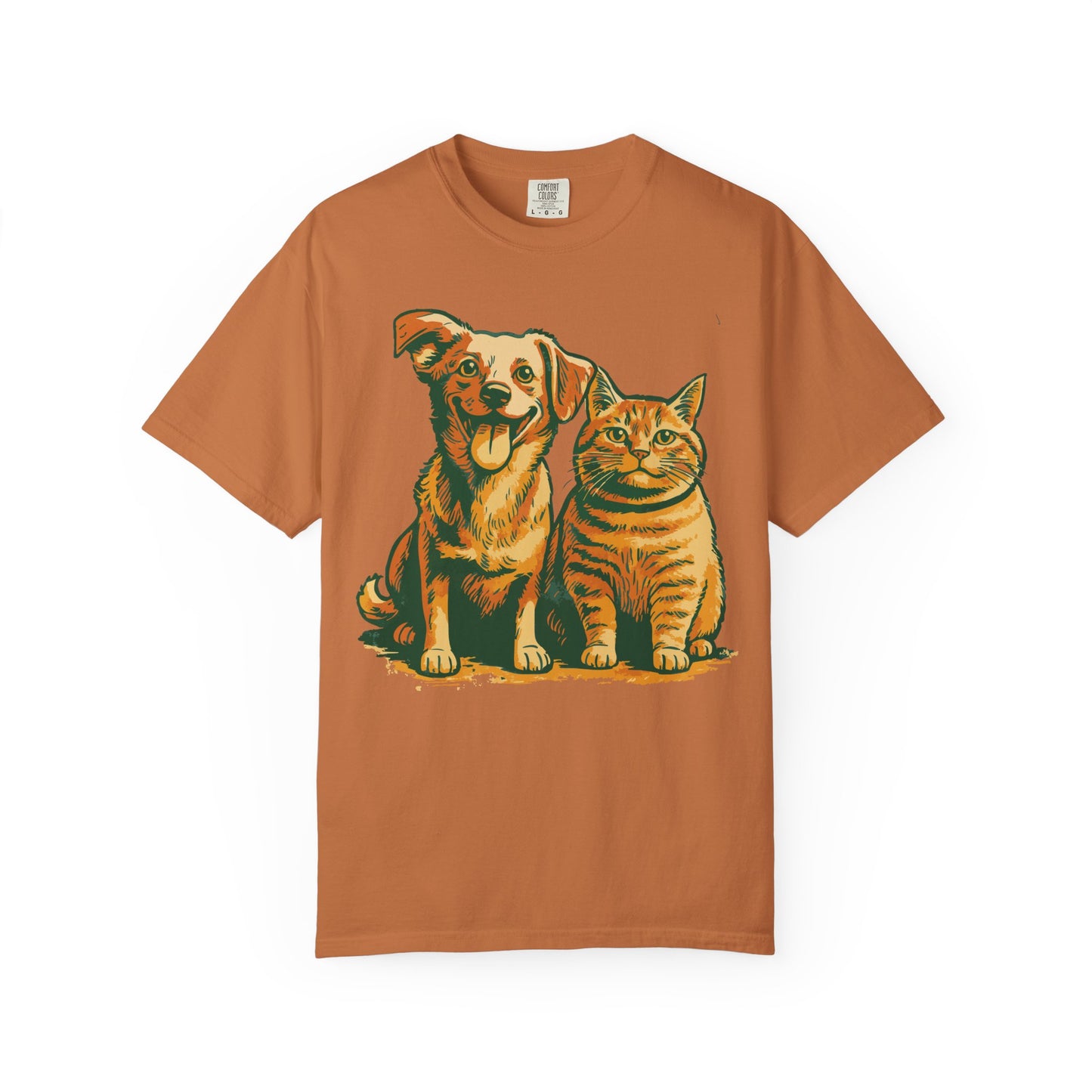 Odie and His Fat Cat Super-Soft Ranch Buddies TShirt