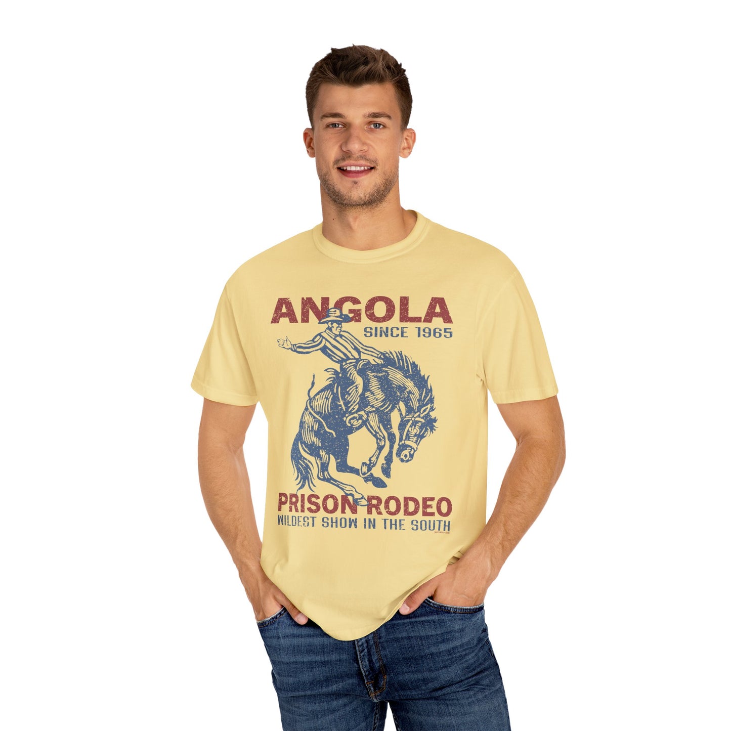 Vintage Angola Prison Rodeo T-Shirt, Unisex Tee, Graphic Top, Festival Clothing, Unique Gift for Cowboys, Hipster Shirt
