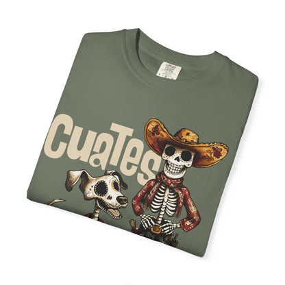 Cowboy and Cowdog Dia de los Muertos T-shirt