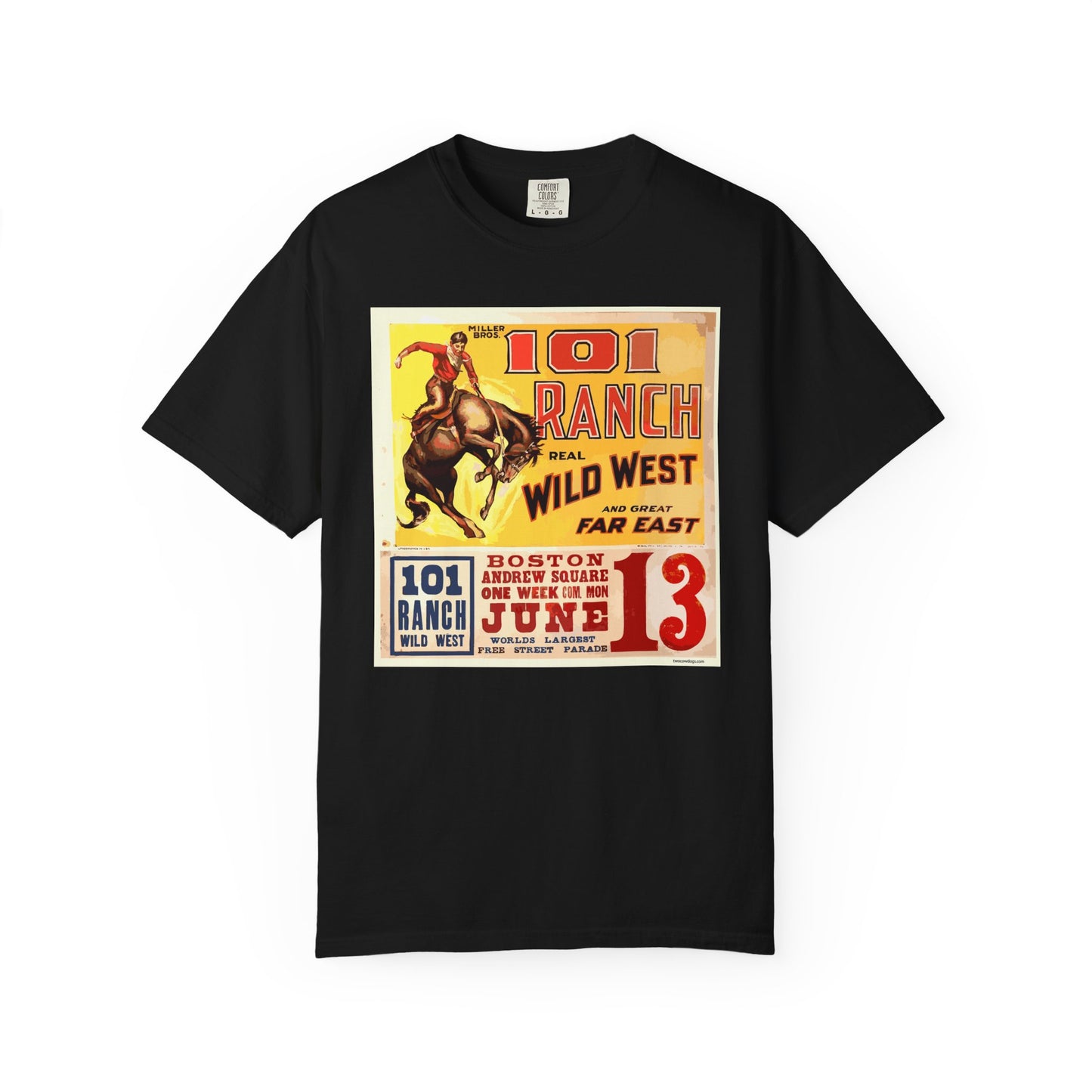 101 Rodeo T-Shirt - Unisex Garment-Dyed