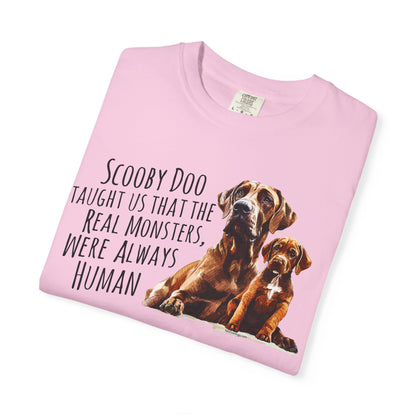 Scooby Scrappy Unisex Garment-Dyed T-shirt
