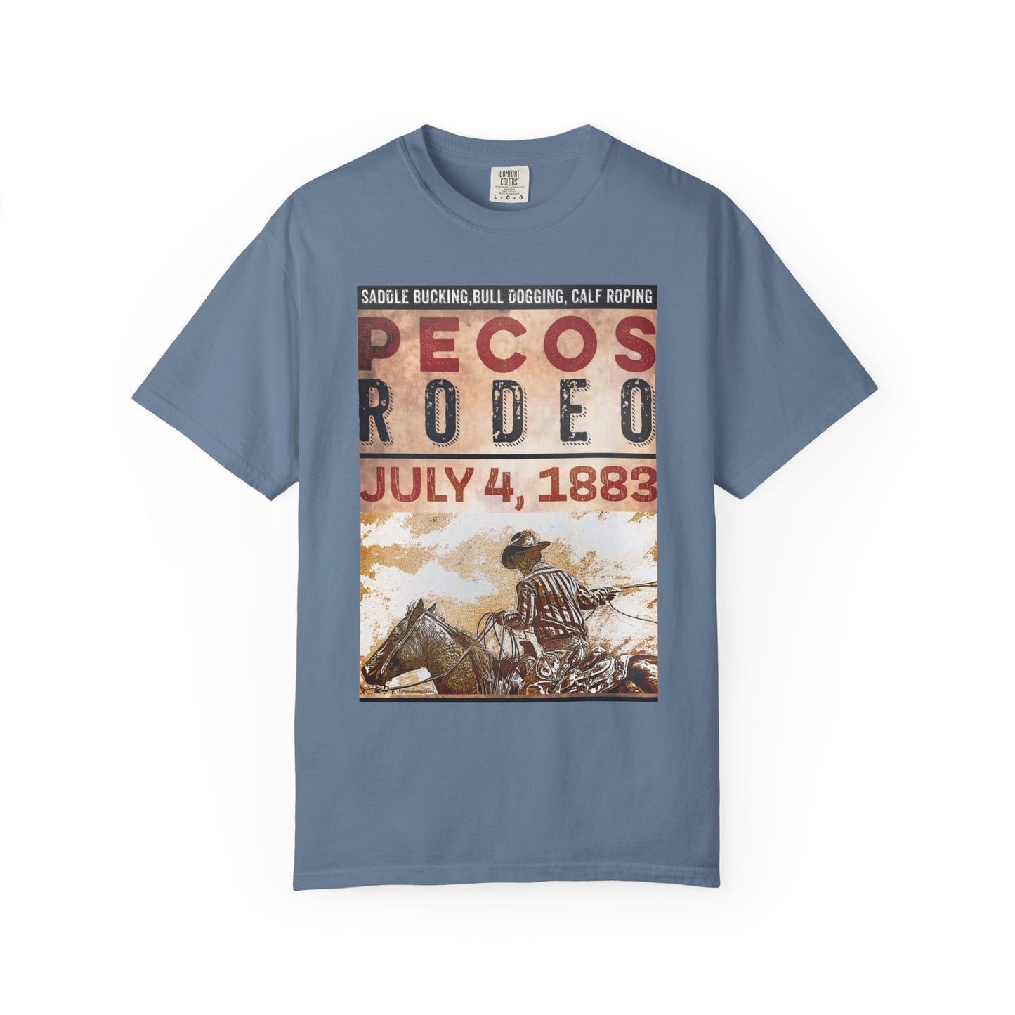 Vintage Pecos Rodeo 1883 T-Shirt