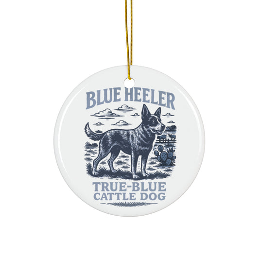 BLUE HEELER Ornament