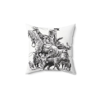 Calf Roping Pillow