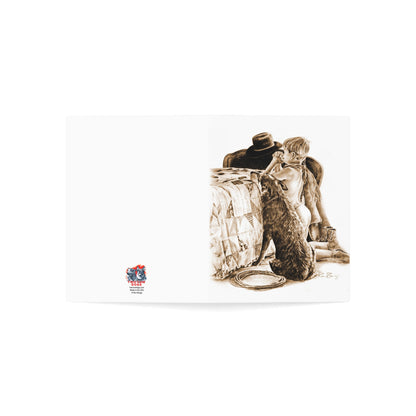 Prayertime, Heeler and partner Blank Notecards