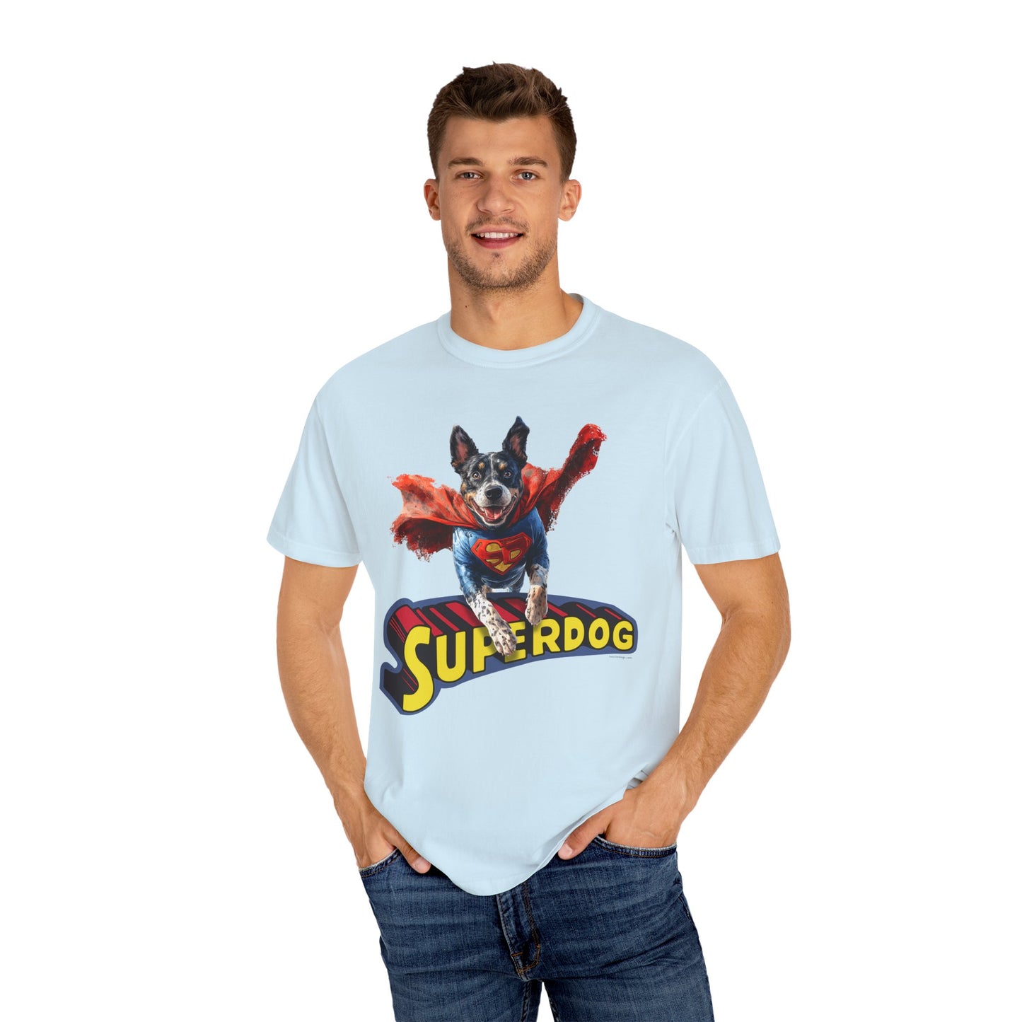 Super Dog Healer Garment-Dyed T-shirt