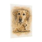 Yellow Labrador Archival Poster — "Stella"