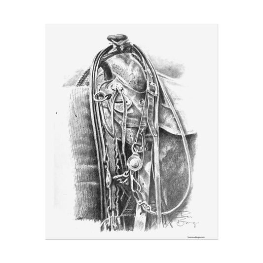 Cowboy Gear, Custom Print