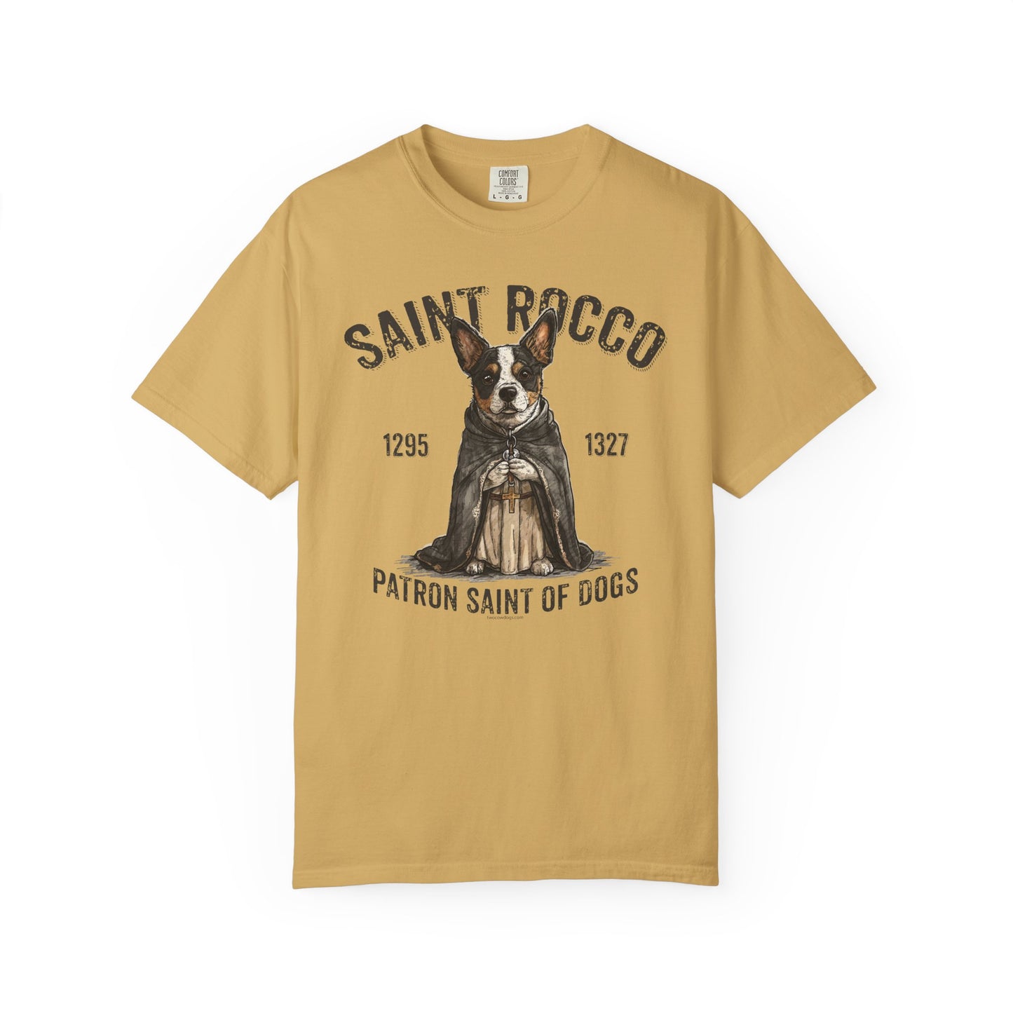 Saint Rocco Unisex T-Shirt - Patron Saint of Dogs and Dog Lovers