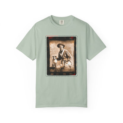 Vintage Cowboy and Dog 2 Puppy Tee Shirt