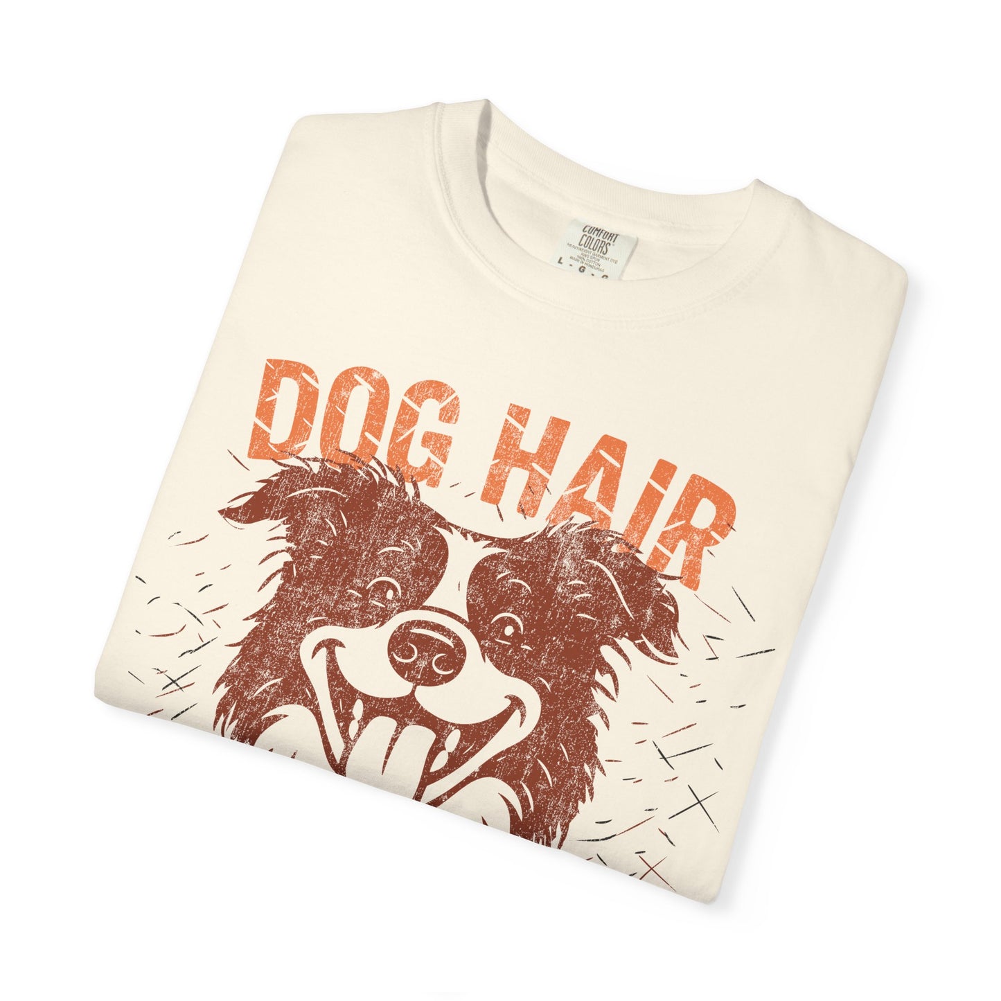 Dog Hair, Don't Care T-Shirt with Border Collie